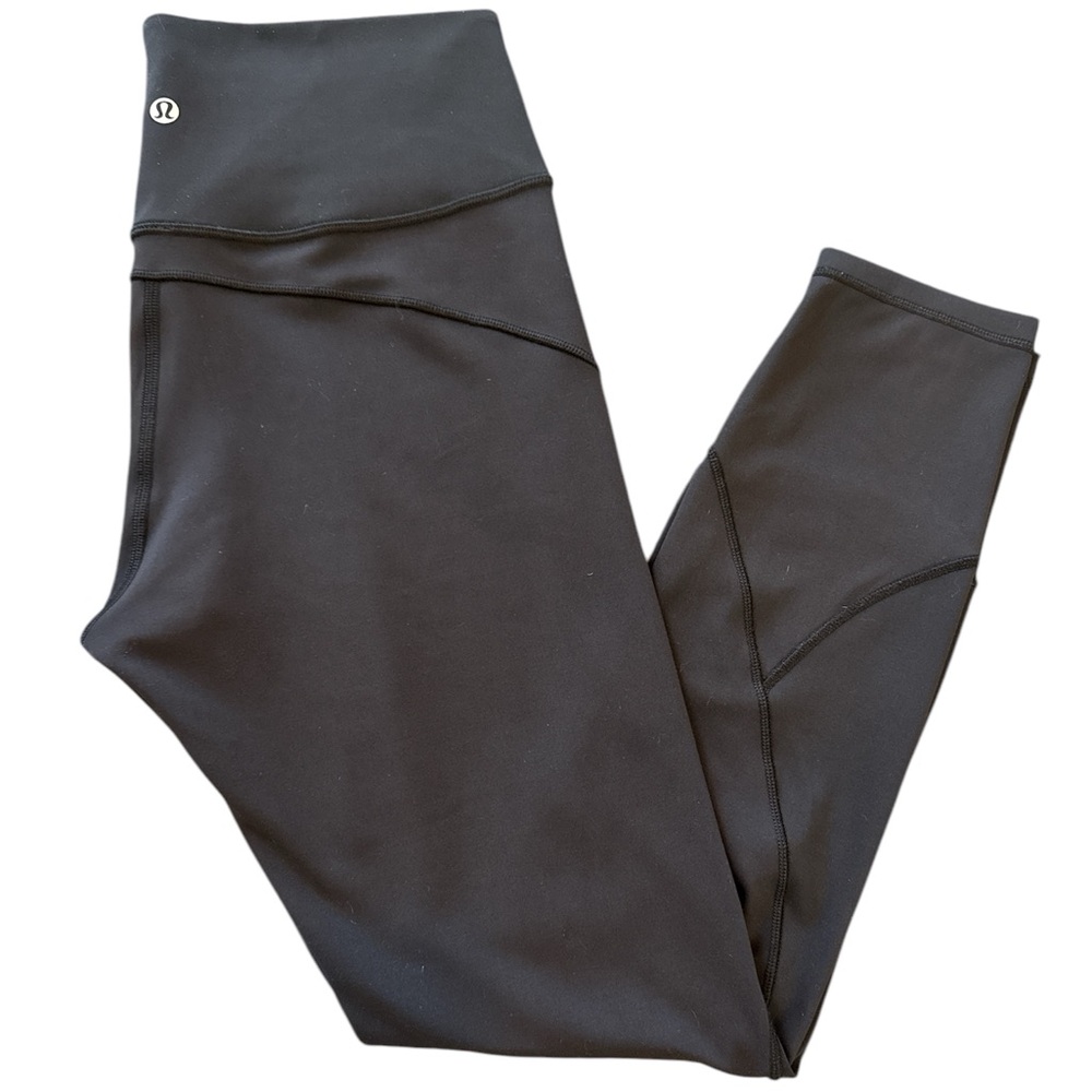lululemon athletica Black Sculpting 7/8 Leggings - Picture 4 of 9